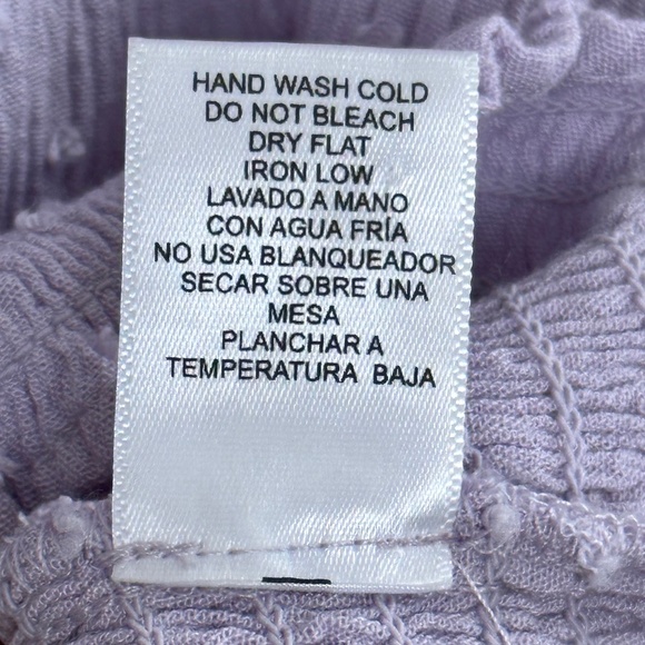 Love Tree Cropped Blouse - SMALL - Light Purple - EUC - Picture 6 of 6